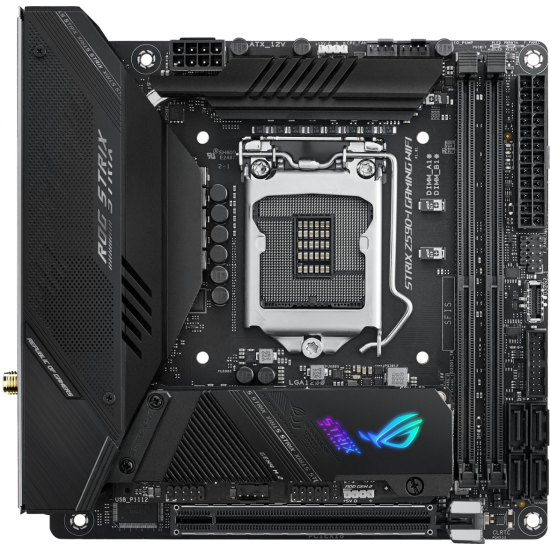 Motherboard ASUS ROG STRIX Z590-I GAMING WIFI, LGA 1200 socket, ITX, Aura Sync RGB