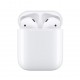 Блутут слушалки-тапи Apple AirPods 2Gen, с докинг кутийка, Wireless, Бели