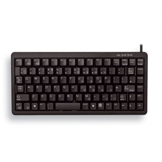 Compact-Keyboard CHERRY G84-4100, USB, Black