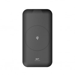 Безжично зарядно устройство Silicon Power QI210, Qi, 7.5/10W, Черно
