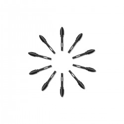 Резервни накрайници HUION PN05, 10 бр. за писалки PW500/PW507 Резервни накрайници HUION PN05, 10 бр. за писалки PW500/PW507