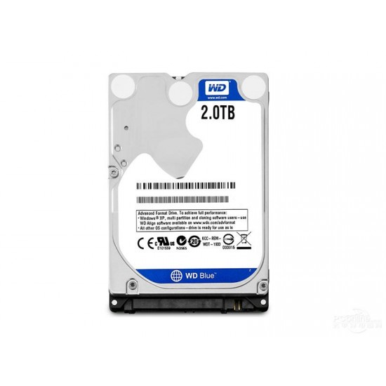 HDD WD Blue, 2TB, 128MB, SATA3, 5400 rpm, WD20SPZX