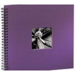 Албум със спирала HAMA Fine Art, 36 x 32 cm за 300 снимки, Лилав