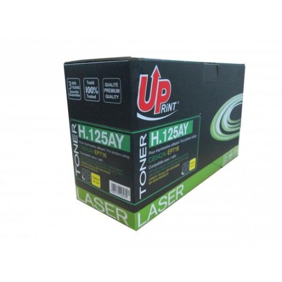 Тонер касета UPRINT CB542A/EP716, HP/CANON, Yellow Toner Cartridge UPRINT CB542A/EP716, HP/CANON, Yellow