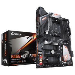 Дънна платка GIGABYTE B450 AORUS PRO Socket AM4, 4 x DDR4, RGB Fusion, (rev. 1.0)