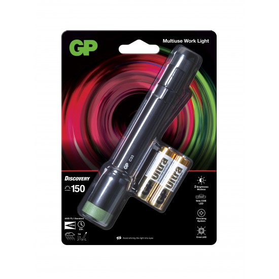 Torch  GP BATTERIES  Discovery  LED C33  150 lumens