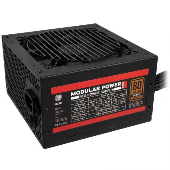 Power Supply Kolink Modular Power 600W 80 PLUS Bronze