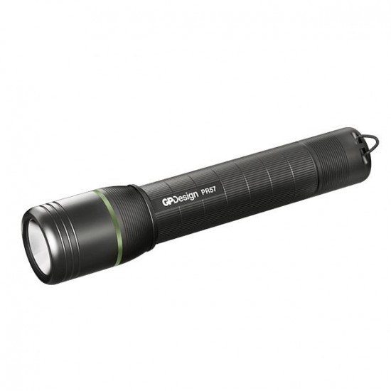 Torches GP Design Beam   PR57, LED, 1 x CR18650 RECH.;  High Lumen Rech. 1000 LUMENS; 180 m.