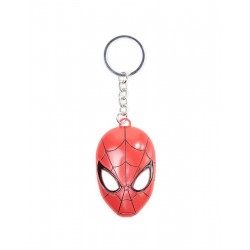 Ключодържател Spider-man - 3D Metal Mask Keychain, Bioworld