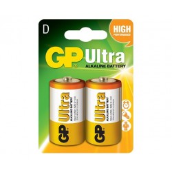Алкална батерия GP ULTRA LR20 /2 бр. в опаковка/ 1.5V