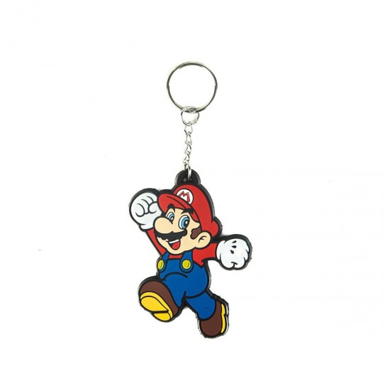 Nintendo - Mario Rubber Keychain, Bioworld
