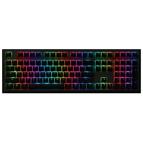 Mechanical Keyboard Ducky Shine 7 Gunmetal Gray RGB, Cherry MX Silver