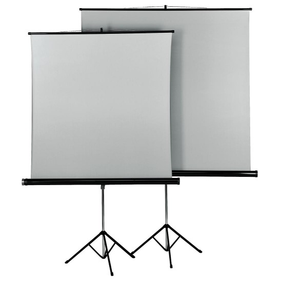 Tripod Projection Screen HAMA 19795, 155 x 155, 1:1, Duo