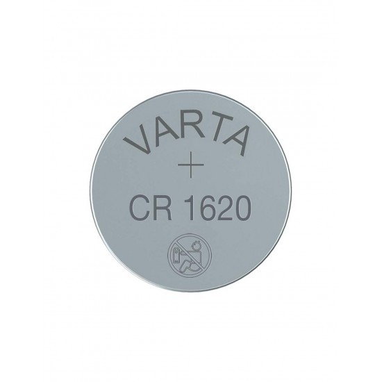 Lithium Button Battery CR 1620 1pc  bulk 3V  VARTA