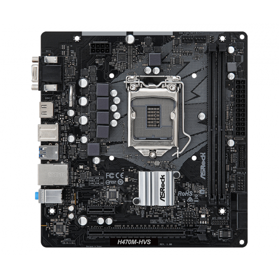 Motherboard Asrock H470M-HVS, socket 1200