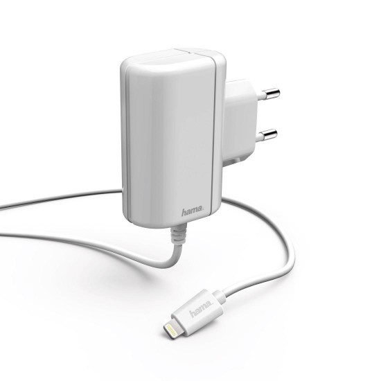 Hama "Lightning" Charger, 2.4 A, white