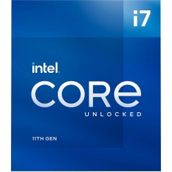 Процесор Intel Rocket Lake Core i7-11700K, 8 Cores, 3.60Ghz (Up to 5.00Ghz), 16MB, 125W, LGA1200, BOX