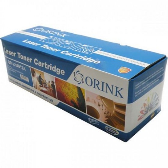 Toner Cartridge ORINK HP Q2612A / Can LBP2900/ Q2612A, Black