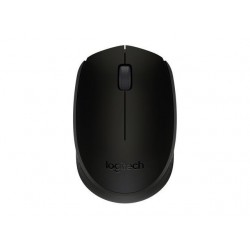 Безжична оптична мишка LOGITECH B170, USB, Черна