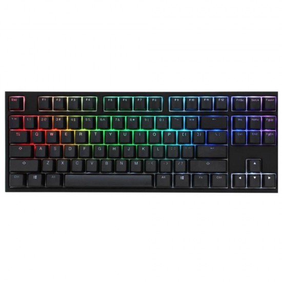 Mechanical Keyboard Ducky One 2 RGB TKL, Cherry MX Silver