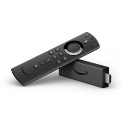 Мултимедиен плеър Amazon Fire TV Stick, 4K, ULTRA HD, Alexa Voice Remote Streaming Media Player, Черен