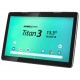 Таблет HANNspree Pad Titan 3, 13.3&rdquo;, Octa Core 1.5Ghz, 2GB RAM, 16GB, Wi-Fi, Bluetooth, Full HD, Черен