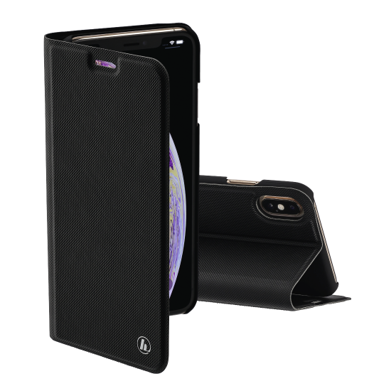 "Slim Pro" booklet for Apple iPhone Xs Max, black