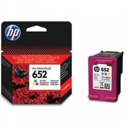 Мастилница oригинална HP 652 3 цвята, F6V24AE Мастилница oригинална HP 652 3 цвята, F6V24AE