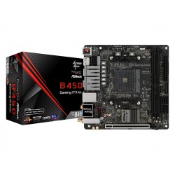 Дънна платка ASROCK Fatal1ty B450 Gaming-ITX/ac, socket AM4