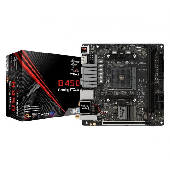 Motherboard ASROCK Fatal1ty B450 Gaming-ITX/ac