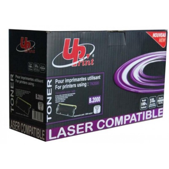 Тонер касета UPRINT TN350/TN2000/2005/TN2025, BROTHER, Черен Toner Cartridge UPRINT TN350/TN2000/2005/TN2025, BROTHER, Black