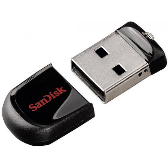 USB stick SanDisk Cruzer Fit, 64GB, SDCZ33-064G-G35, Black