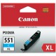 Мастилница CLI-551XL CANON, Cyan