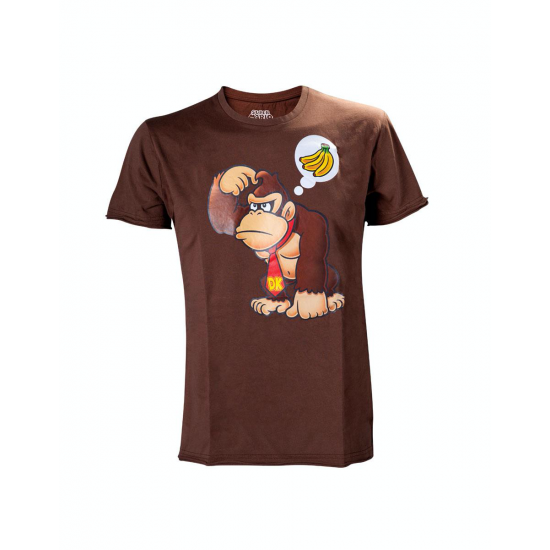 Nintendo - Donkey Kong. Brown T-Shirt - XL