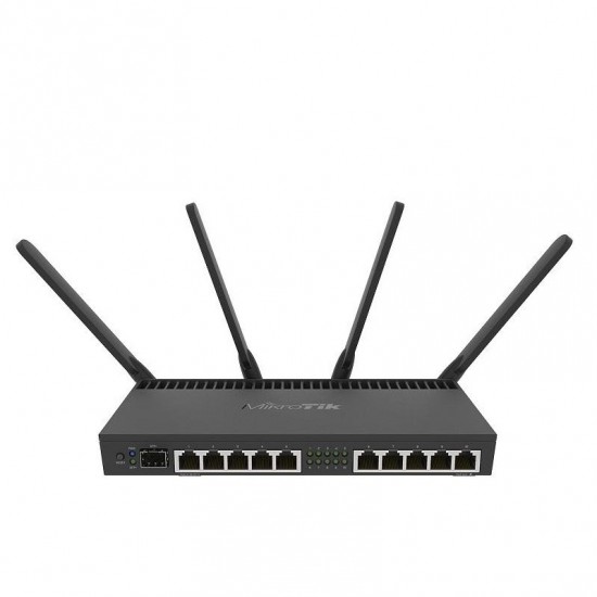 Router MikroTik RB4011iGS+5HacQ2HnD-IN, CPU 1.4GHz, 1GB, 10x10/100/1000, 1 SFP+port, USB, WiFi