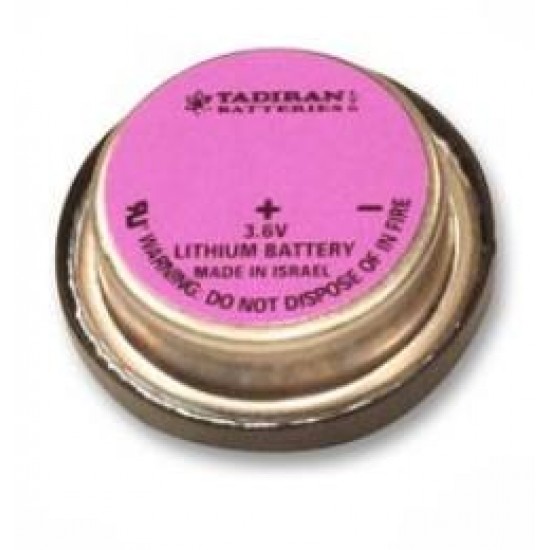 Lithium thyonil chlorid battery 3,6V  BEL SL840 0.42Ah button Tadiran
