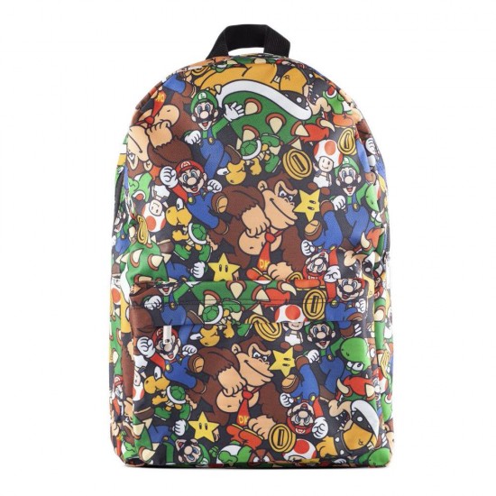 Раница Bioworld Nintendo Super Mario Characters AOP, Многоцветна Bag Nintendo - Super Mario Characters AOP Backpack