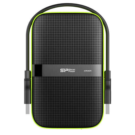External HDD SILICON POWER Armor A60, 2.5", 1TB, USB3.1 Shockproof
