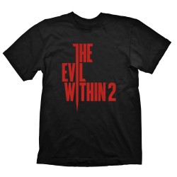 Тениска Gaya Entertainment The Evil Within 2 T-Shirt Vertical Logo, XXL