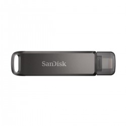 USB памет SanDisk iXpan, за Apple iPhone и iPad, USB Type-C / Lightning, USB 3.2 Gen 1, 128GB, Черен