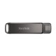 USB памет SanDisk iXpan, за Apple iPhone и iPad, USB Type-C / Lightning, USB 3.2 Gen 1, 128GB, Черен