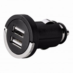Зарядно за кола HAMA "Mini CLA 2.1", 12V-24V/2хUSB -5V/2100 mA