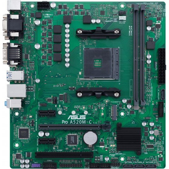 Motherboard ASUS PRO A520M-C/CSM socket AM4, 2xDDR4