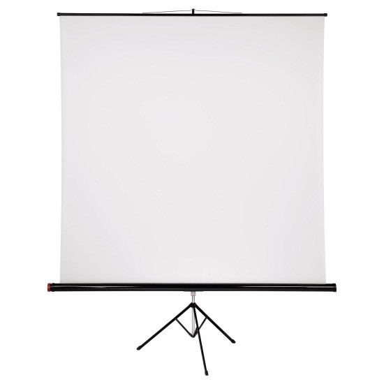 Tripod Projection Screen HAMA 17799, 200 x 200, 1:1, White