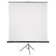 Проекторен екран със статив HAMA 17799, 200 x 200, 1:1, Бял