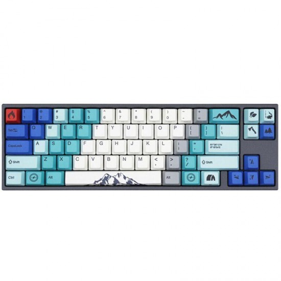 Mechanical Keyboard Ducky x Varmilo Miya Pro Summit White LED, Cherry MX Blue