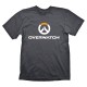 Тениска Gaya Entertainment Overwatch "Logo" White/Orange on Grey, XXL