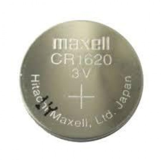 Lithium Button Battery MAXELL CR1620 3V 1pc./1pc./