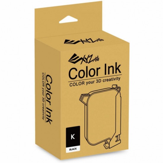 Color ink for 3D printer DaVinci Color XYZprinting, black, 40 ml.
