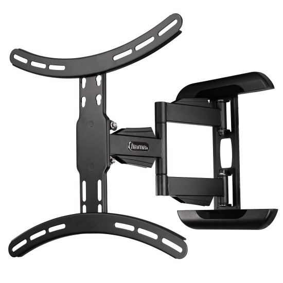 FULLMOTION TV Wall Bracket HAMA 118619, 32"-65", 35 kg, Black